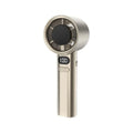 Mini Handheld Turbo Fan Foldable Design 1-199-Speed Wind Rechargeable Digital Display Protable Pocket Fans for Outdoor
