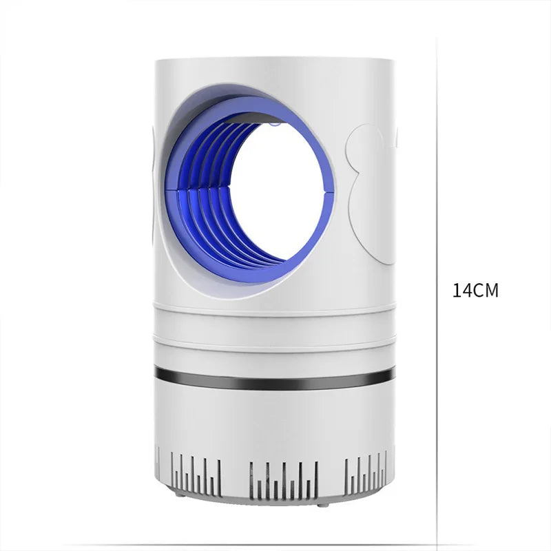 1 PC Electric Fly Bug Mosquito Insect Killer LED Light Trap Control Lamp Small Pest with USB Power Supply and Adapter